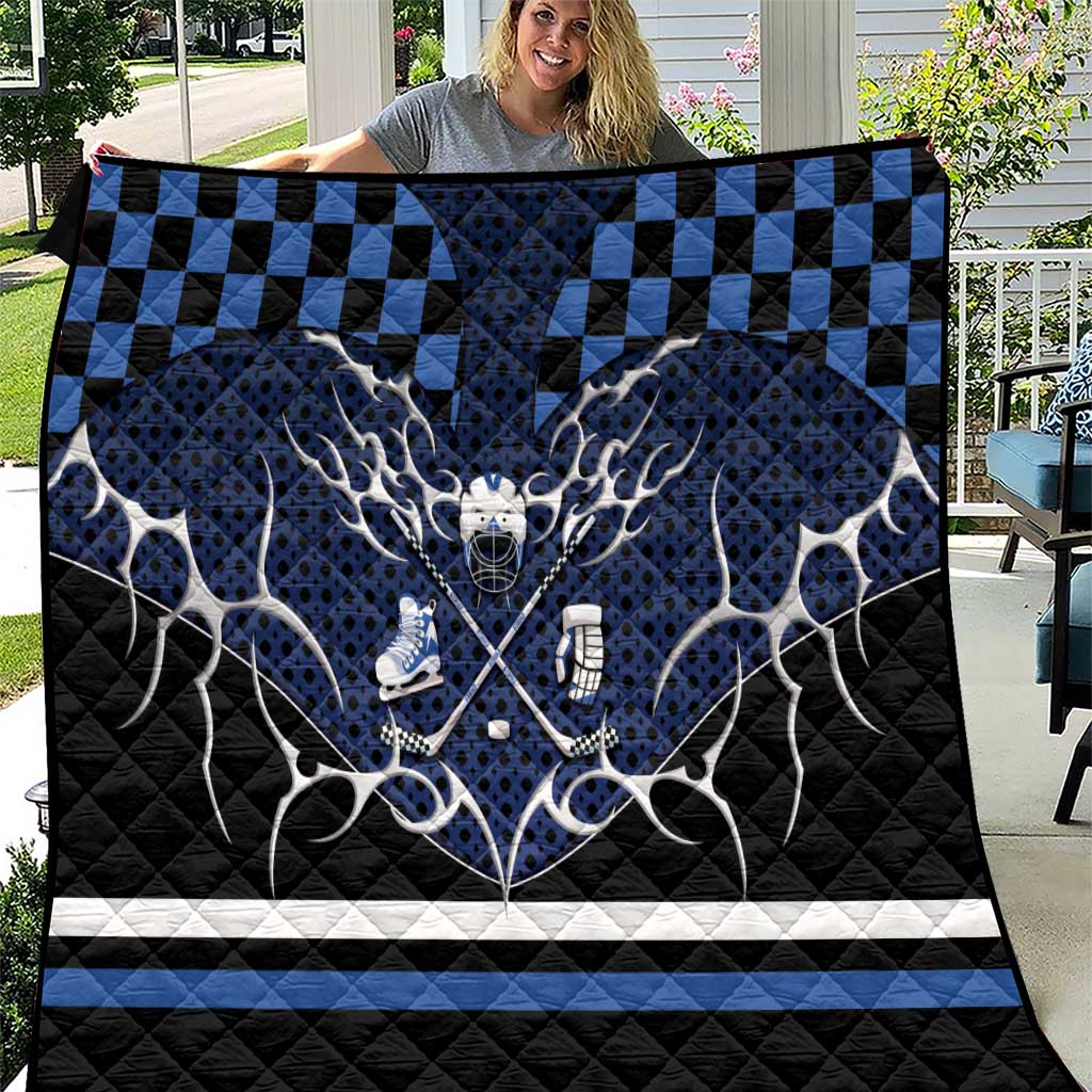 Hockey Quilt Tribal Strike