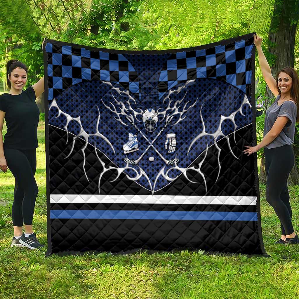 Hockey Quilt Tribal Strike