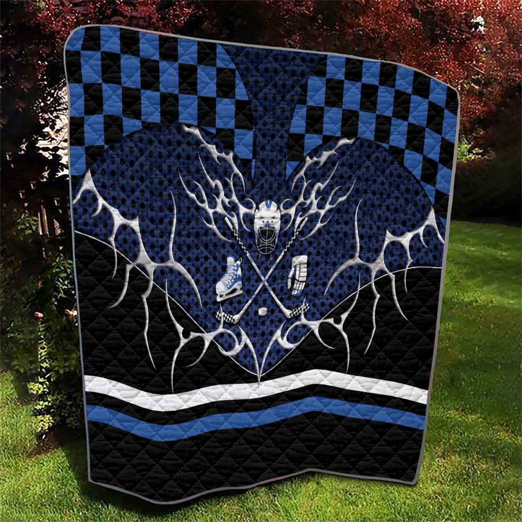 Hockey Quilt Tribal Strike
