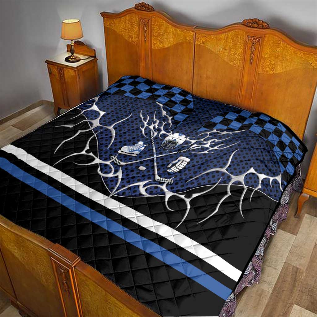 Hockey Quilt Tribal Strike
