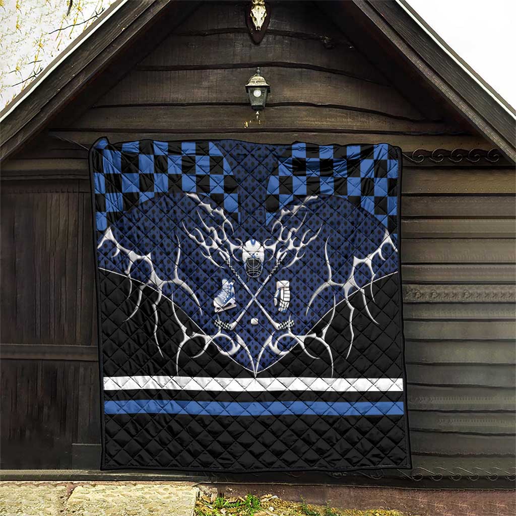 Hockey Quilt Tribal Strike