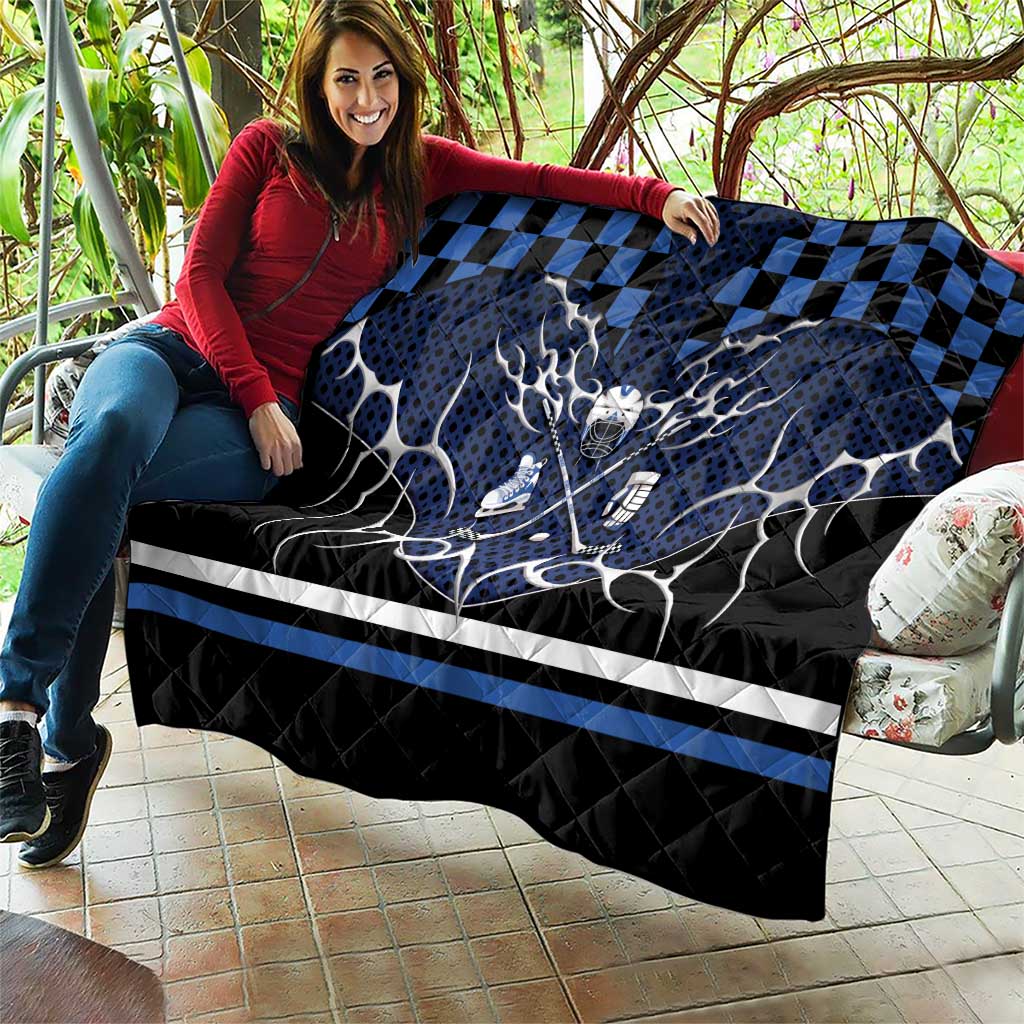 Hockey Quilt Tribal Strike