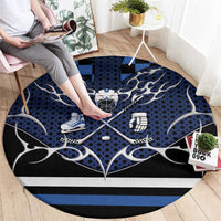 Hockey Round Carpet Tribal Strike