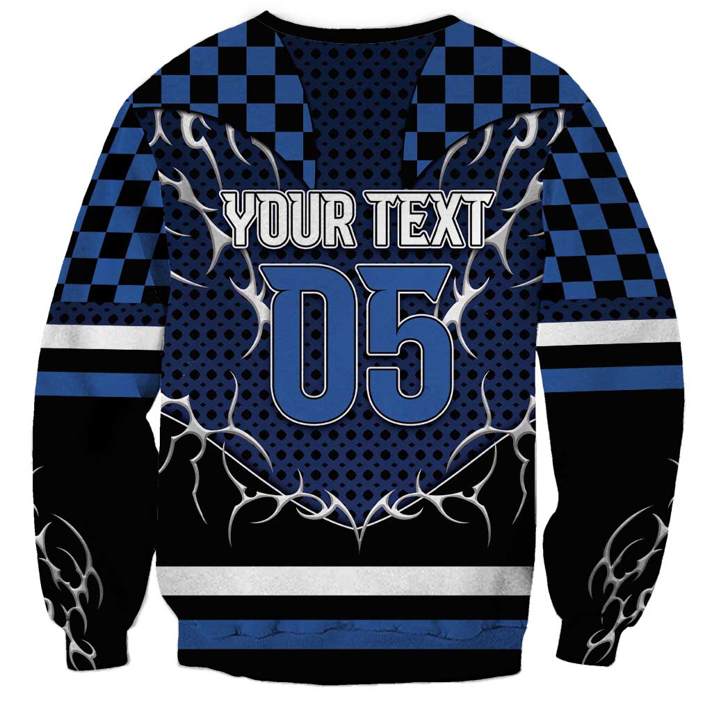 Custom Hockey Sweatshirt Tribal Strike