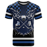 Custom Hockey T Shirt Tribal Strike