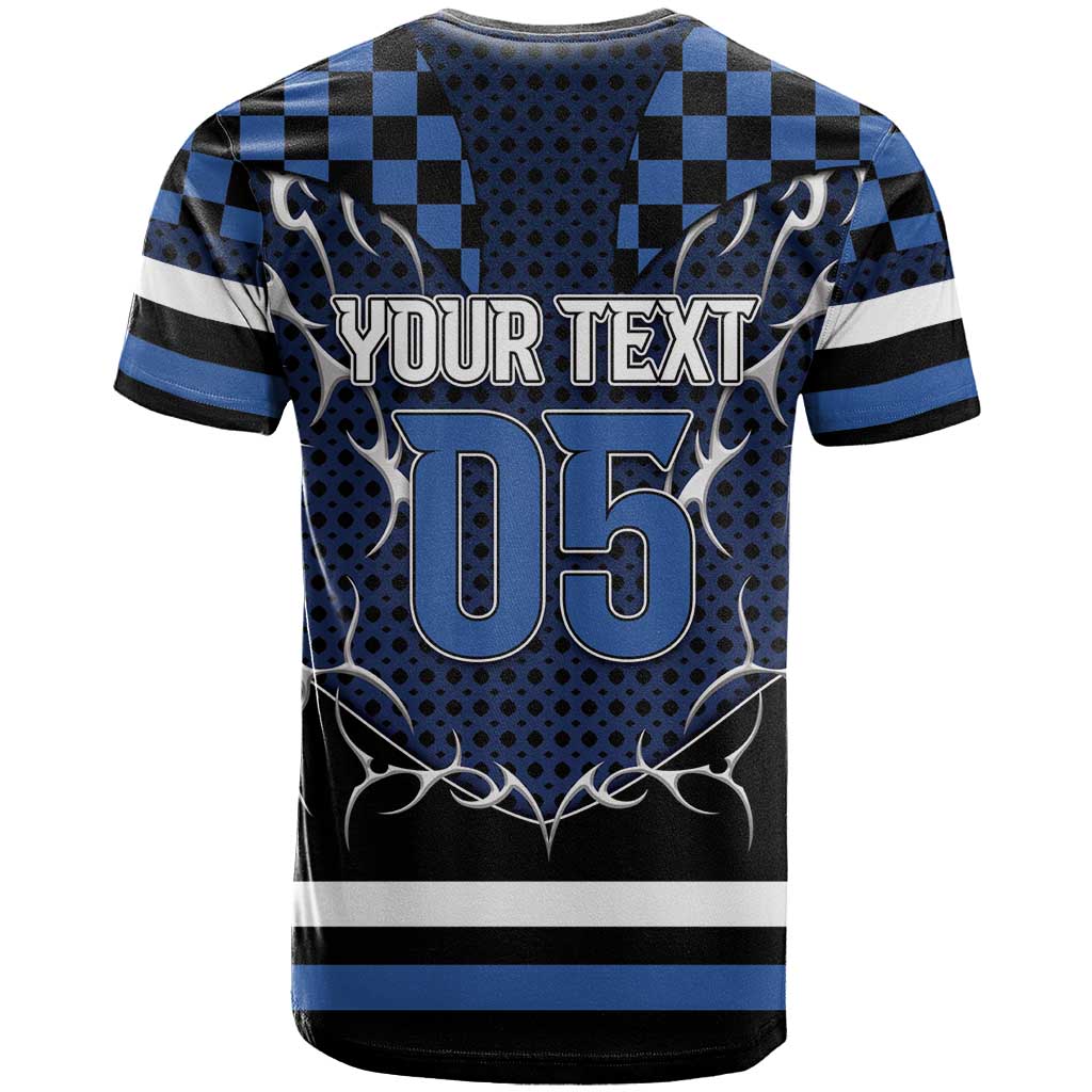 Custom Hockey T Shirt Tribal Strike