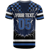 Custom Hockey T Shirt Tribal Strike
