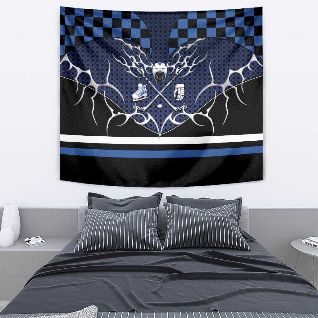 Hockey Tapestry Tribal Strike