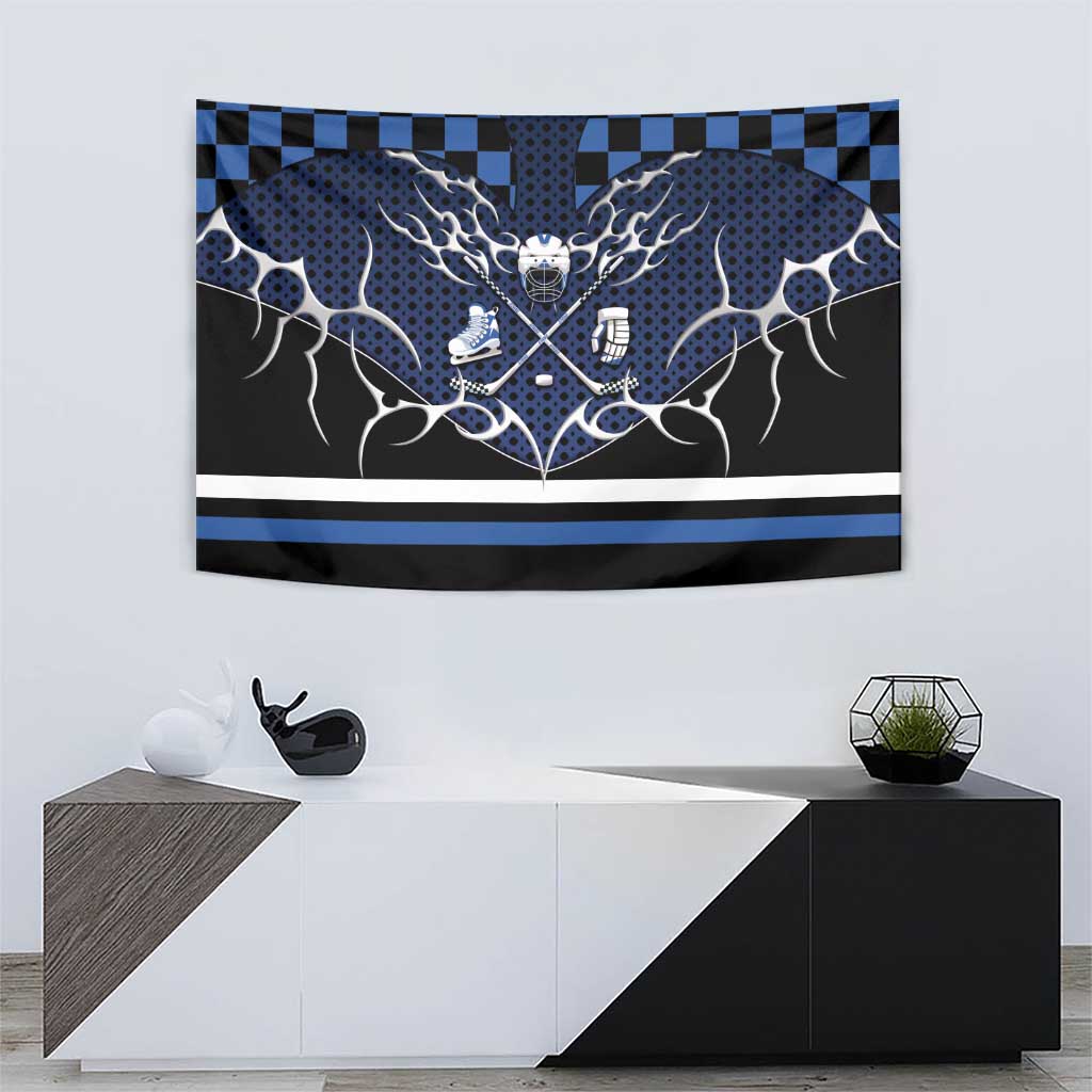Hockey Tapestry Tribal Strike