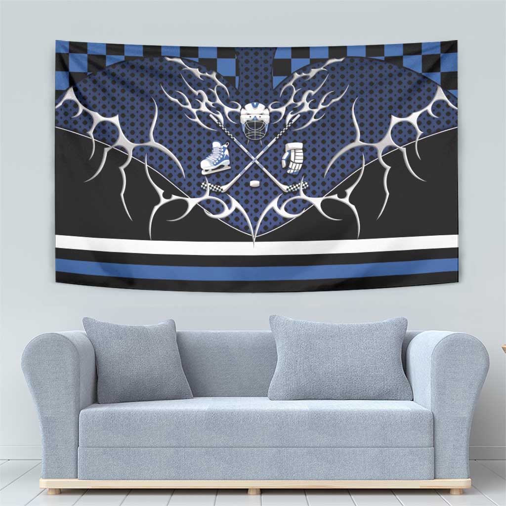 Hockey Tapestry Tribal Strike