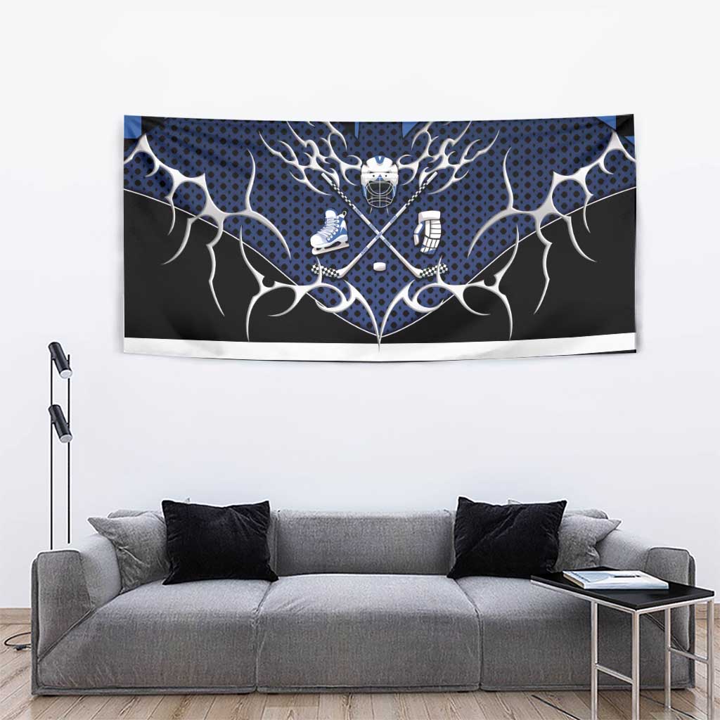 Hockey Tapestry Tribal Strike