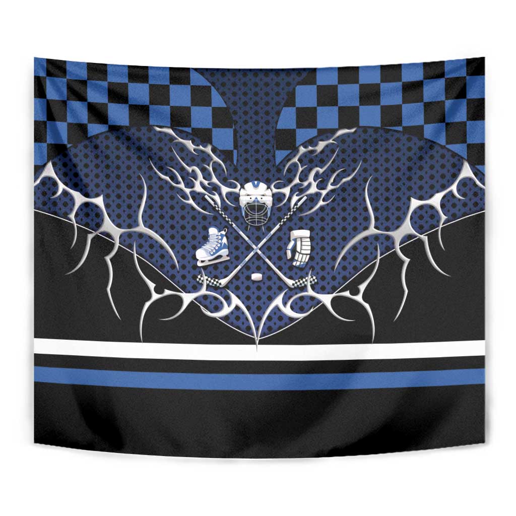 Hockey Tapestry Tribal Strike