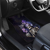 Skull Car Mats Mentally Ill But Totally Chill