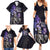 Skull Family Matching Summer Maxi Dress and Hawaiian Shirt Mentally Ill But Totally Chill