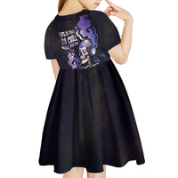 Skull Kid Short Sleeve Dress Mentally Ill But Totally Chill