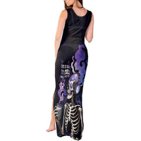 Skull Tank Maxi Dress Mentally Ill But Totally Chill