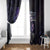 Skull Window Curtain Mentally Ill But Totally Chill