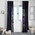 Skull Window Curtain Mentally Ill But Totally Chill