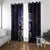 Skull Window Curtain Mentally Ill But Totally Chill
