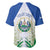 Personalized El Salvador Baseball Jersey Torogoz Bird Map