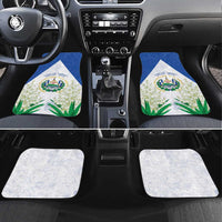 El Salvador Car Mats Torogoz Bird Map