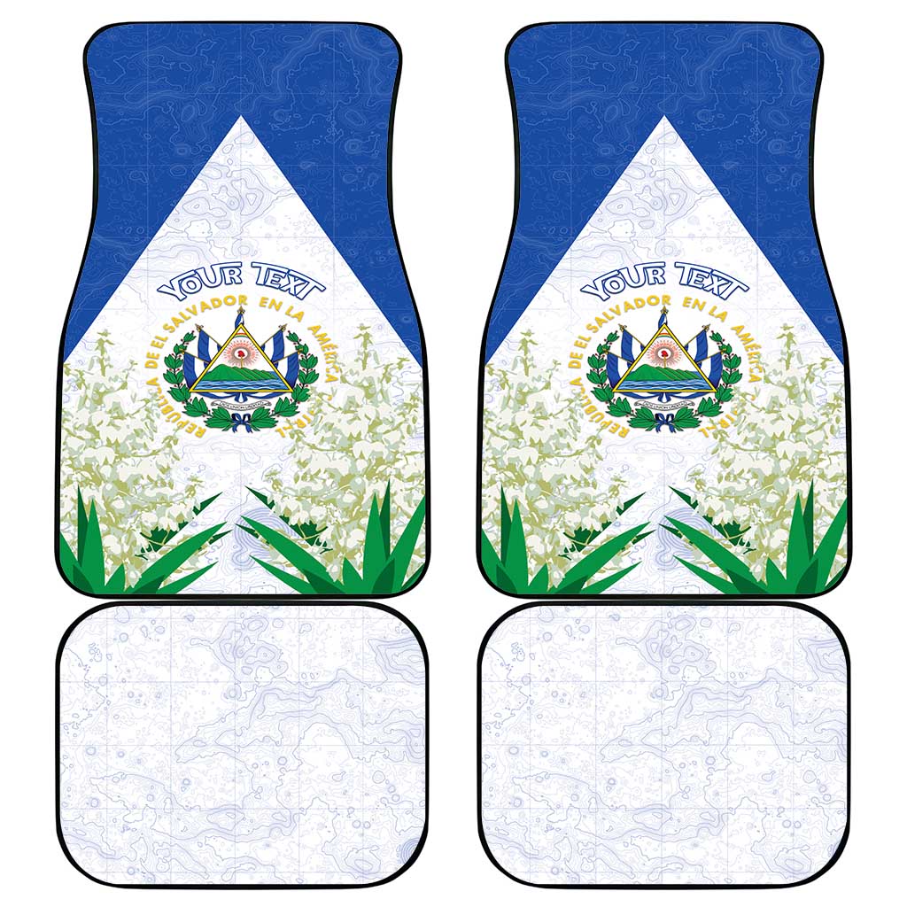 El Salvador Car Mats Torogoz Bird Map