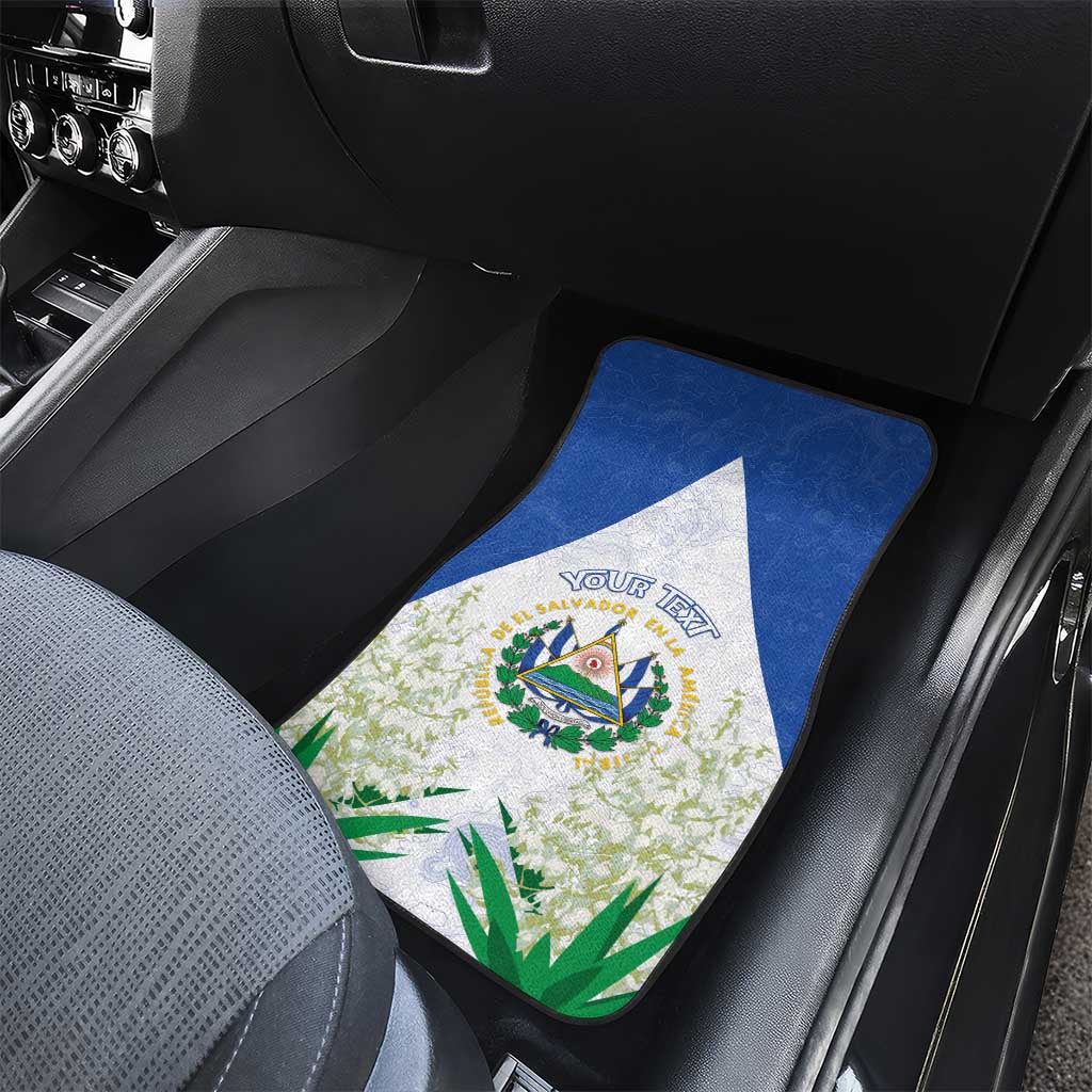 El Salvador Car Mats Torogoz Bird Map