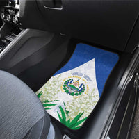 El Salvador Car Mats Torogoz Bird Map