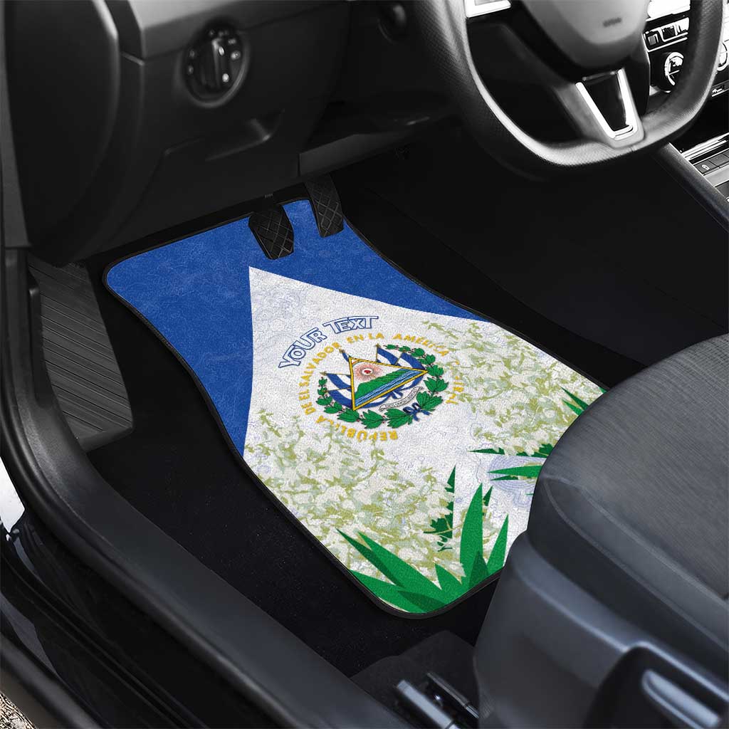 El Salvador Car Mats Torogoz Bird Map