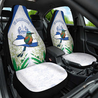 El Salvador Car Seat Cover Torogoz Bird Map