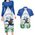 Personalized El Salvador Couples Matching Long Sleeve Bodycon Dress and Hawaiian Shirt Torogoz Bird Map