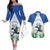 Personalized El Salvador Couples Matching Off The Shoulder Long Sleeve Dress and Hawaiian Shirt Torogoz Bird Map