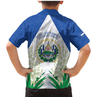 Personalized El Salvador Family Matching Mermaid Dress and Hawaiian Shirt Torogoz Bird Map