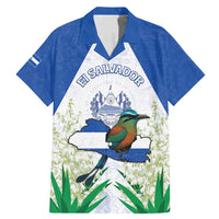 Personalized El Salvador Family Matching Mermaid Dress and Hawaiian Shirt Torogoz Bird Map