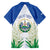 Personalized El Salvador Family Matching Short Sleeve Bodycon Dress and Hawaiian Shirt Torogoz Bird Map
