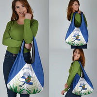 El Salvador Grocery Bag Torogoz Bird Map