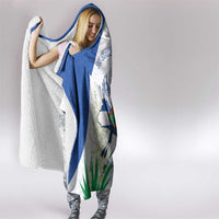 El Salvador Hooded Blanket Torogoz Bird Map