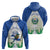 Personalized El Salvador Hoodie Torogoz Bird Map