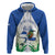 Personalized El Salvador Hoodie Torogoz Bird Map