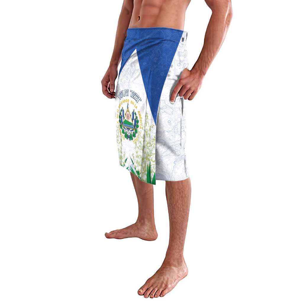 Personalized El Salvador Lavalava Torogoz Bird Map