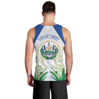 Personalized El Salvador Men Tank Top Torogoz Bird Map