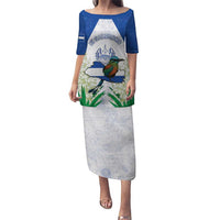 Personalized El Salvador Puletasi Torogoz Bird Map