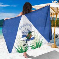 El Salvador Sarong Torogoz Bird Map