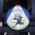 El Salvador Spare Tire Cover Torogoz Bird Map