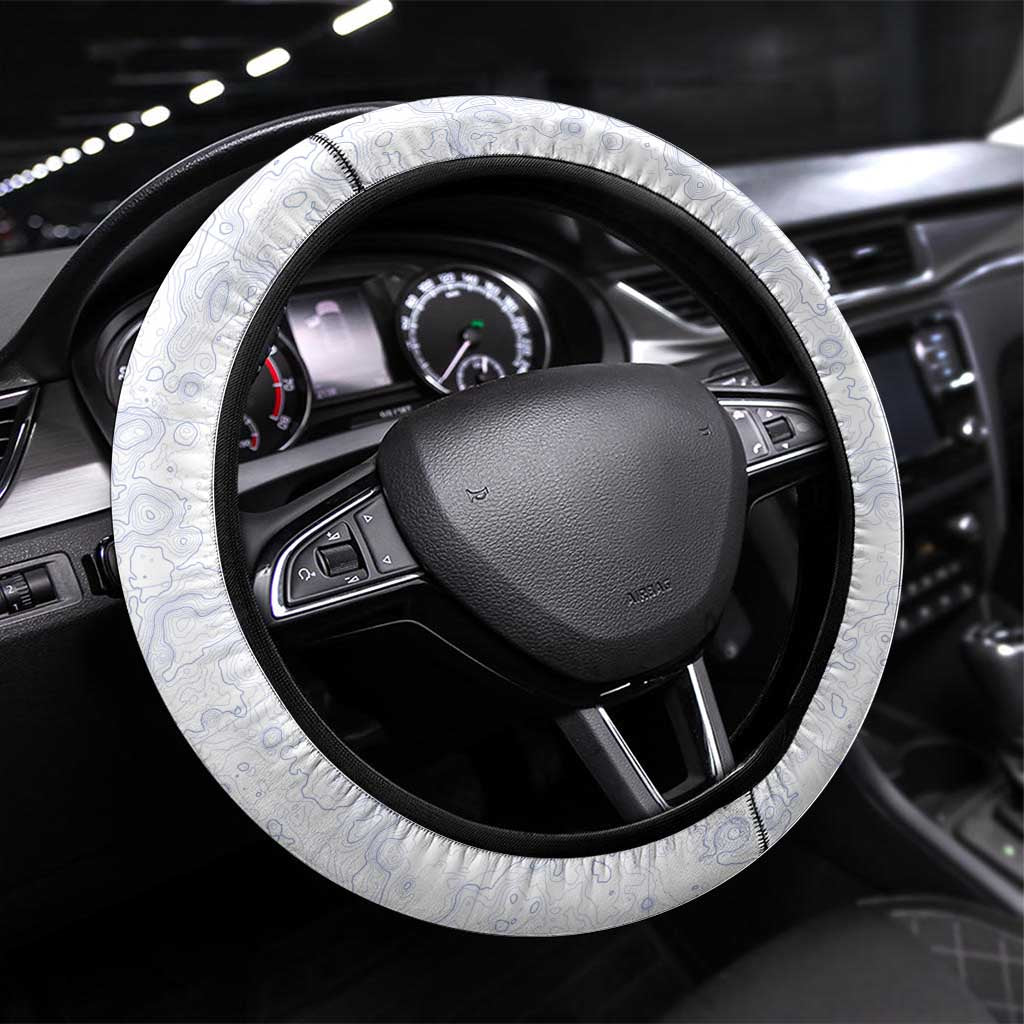 El Salvador Steering Wheel Cover Torogoz Bird Map