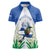 Personalized El Salvador Women Polo Shirt Torogoz Bird Map