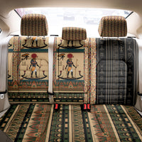 Egyptian God Ra Back Car Seat Cover Ancient Mythology Solar Barque Falcon