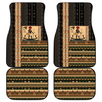 Egyptian God Ra Car Mats Ancient Mythology Solar Barque Falcon