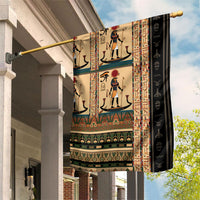 Egyptian God Ra Garden Flag Ancient Mythology Solar Barque Falcon