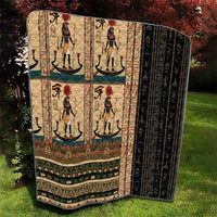 Egyptian God Ra Quilt Ancient Mythology Solar Barque Falcon